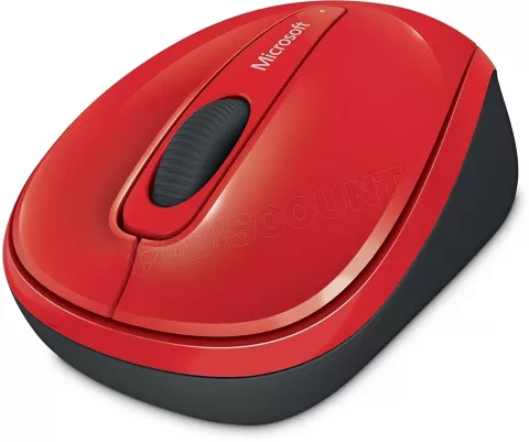 Photo de Souris sans fil Microsoft Wireless Mobile Mouse 3500 (Rouge)