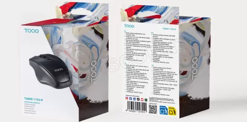 Photo de Souris sans fil Tooq TQMW-1102-B (Noir)