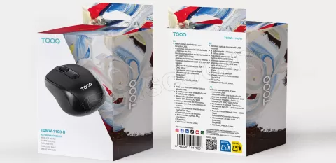 Photo de Souris sans fil Tooq TQMW-1103-B (Noir)