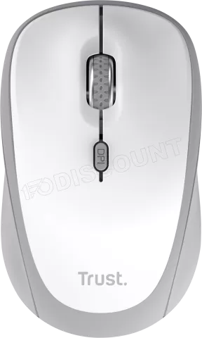 Photo de Souris sans fil Trust Yvi+ Silent (Blanc)