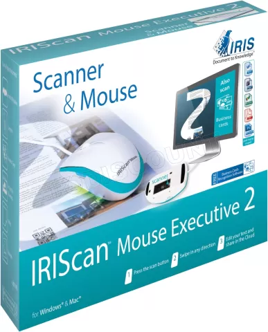 Photo de Souris scanner IRISCan Mouse Executive 2 (Win/Mac)