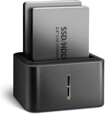Photo de Station d'accueil Axagon ADSA-D25 pour 2x S-ATA 2,5" - USB 3.2