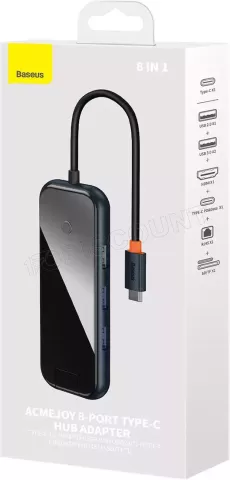 Photo de Station d'accueil portable USB-C 3.0 Baseus AcmeJoy 8en1 (Noir)