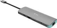 Photo de Station d'accueil portable USB-C 3.0 I-Tec Metal Nano Docking Station 4K (Noir)