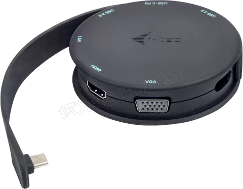 Photo de Station d'accueil portable USB-C 3.0 I-Tec Pocket Dock (Noir)