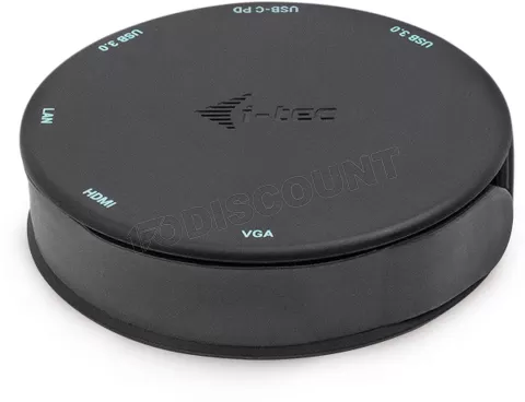 Photo de Station d'accueil portable USB-C 3.0 I-Tec Pocket Dock (Noir)
