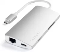 Photo de Station d'accueil portable USB-C 3.0 Satechi Multi-Port Adapter V2 (Argent)