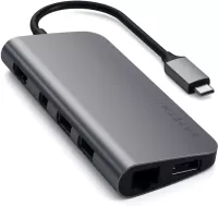 Photo de Station d'accueil portable USB-C 3.0 Satechi Multimedia Adapter (Gris)