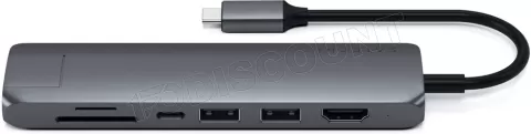 Photo de Station d'accueil portable USB-C 3.0 Satechi Slim Multi-Port (Gris)