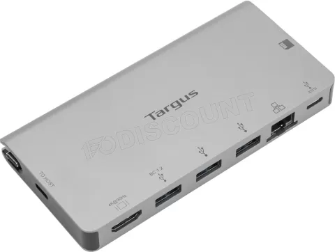 Photo de Station d'accueil portable USB-C 3.2 Targus Dock 414 (Gris)