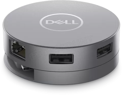 Photo de Station d'accueil USB-C 3.2 Dell DA305 6en1 (Gris)
