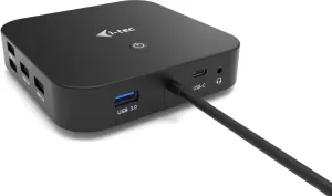 Photo de Station d'accueil USB-C I-Tec Dual Display Docking Station (Noir)