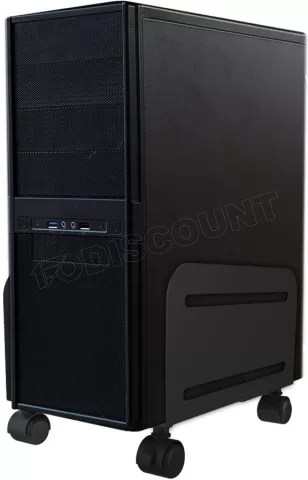 Photo de Support à roulettes NewStar M100 pour Boitiers ATX / Unités Centrales (Noir)