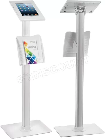 Photo de Support avec pied Maclean MC-724 pour tablette Apple 9,7" (Argent)