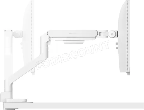 Photo de Support écran à fixer BenQ Ergo Arm - 45" (20kg max) (Blanc)