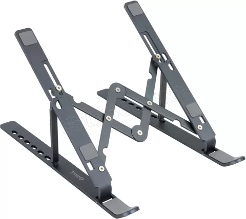 Photo de Support Élévateur Tooq TQLRS0033-AL-G pour Ordinateurs Portables (Gris)