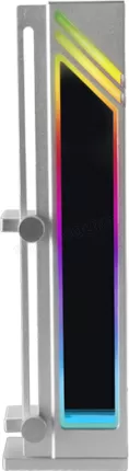 Photo de Support Mars Gaming MCA-GCB RGB pour cartes graphiques (Gris)