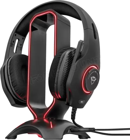 Photo de Support pour casque Trust GXT265 Cintar RGB (Noir)