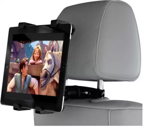 Support tablette universel de voiture pour appuie-tête Advance Road Trip  (Noir) à prix bas