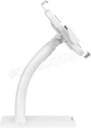 Photo de Support tablette universel sur pied Maclean MC-468 avec antivol (Blanc)