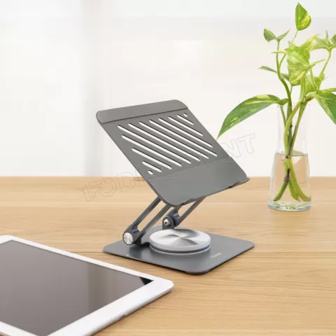 Photo de Support tablette universel sur pied Tooq  NARVI-G (gris)