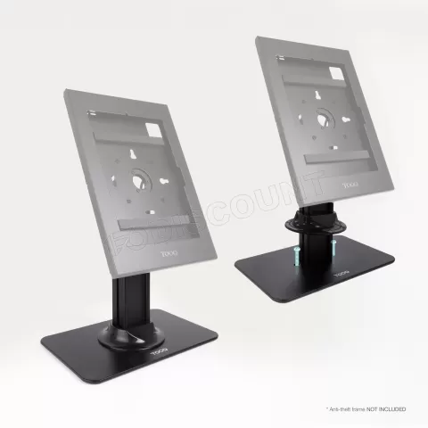 Photo de Support tablette universel sur pied Tooq TQATC2601-B (Noir)