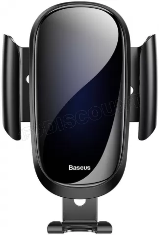 Photo de Support universel de téléphone Baseus Future Gravity pour voiture sur grille d'aération (Noir)