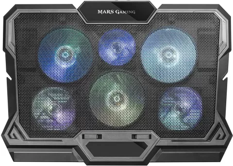Photo de Support ventilé Mars Gaming MNBC4 17,3"max (Noir)