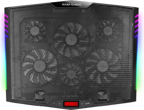 Photo de Support ventilé Mars Gaming MNBC5 17,3"max (Noir)