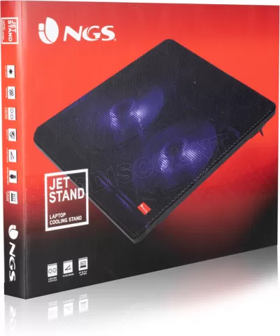 Photo de Support ventilé NGS JetStand (Noir)