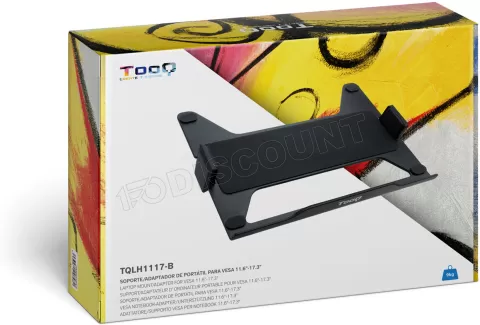 Photo de Support VESA universel TooQ TQLH1117 pour ordinateur portable (Noir)