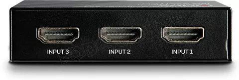 Photo de Switch HDMI Lindy 3 ports (3 entrées / 1 sortie)