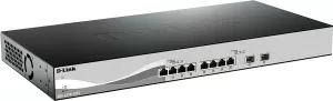 Photo de Switch réseau ethernet 10Gbit/s (4 ports) D-Link Smart+ DXS-1210-10TS - 10 ports (Noir)