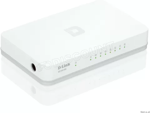 Photo de Switch réseau ethernet Gigabit D-Link DGS-1008D - 8 ports