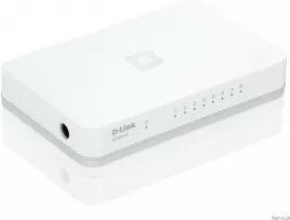 Photo de Switch réseau ethernet Gigabit D-Link DGS-1008D - 8 ports