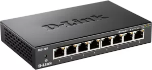 Photo de Switch réseau ethernet Gigabit D-Link DGS-108 - 8 ports
