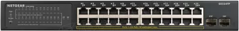 Photo de Switch réseau ethernet Gigabit rackable Netgear GS324TP - 24x PoE+ + 2x SFP