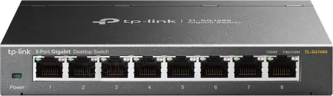 Photo de Switch réseau ethernet Gigabit TP-Link Easy Smart TL-SG108S - 8 ports