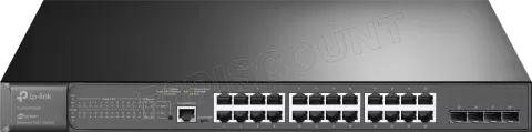 Photo de Switch réseau ethernet Gigabit TP-Link JetStream SG3428MP - 24 ports + 4x SFP