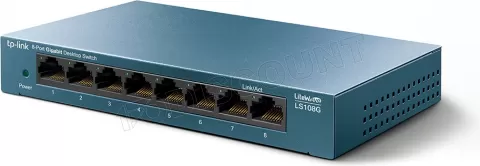 Photo de Switch réseau ethernet Gigabit TP-Link LiteWave LS108G 8 ports