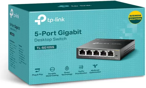 Photo de Switch réseau ethernet Gigabit TP-Link TL-SG105E - 5 ports
