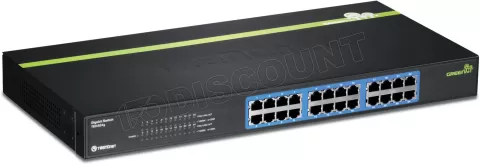 Photo de Switch réseau ethernet Gigabit Trendnet TEG-S24G - 24 ports rackable