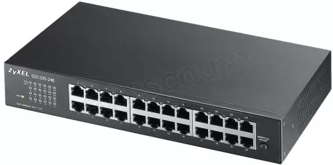 Photo de Switch réseau ethernet Gigabit Zyxel GS1100-E v3 - 24 ports