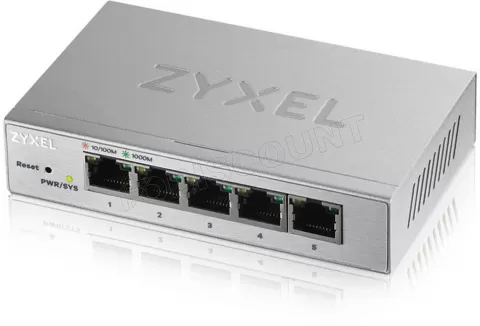 Photo de Switch réseau ethernet Gigabit Zyxel GS1200 - 5 ports