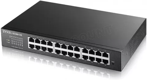 Photo de Switch réseau ethernet Gigabit Zyxel GS1900-E v3 - 24 ports