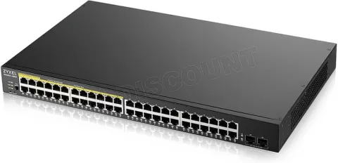 Photo de Switch réseau ethernet Gigabit Zyxel GS1900-HP v2 - 48 ports dont 24x PoE