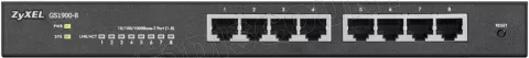 Photo de Switch réseau ethernet Gigabit Zyxel GS1900 v2 - 8 ports