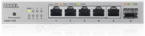 Photo de Switch réseau ethernet Gigabit Zyxel XMG-105 - 5 ports + 1SFP