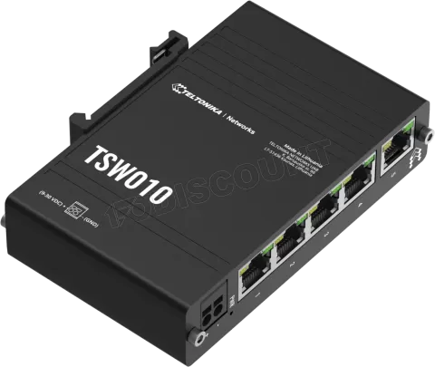 Photo de Switch réseau ethernet industriel Teltonika TSW010 - 5 ports