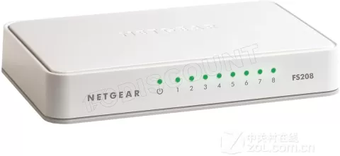 Photo de Switch réseau ethernet Netgear FS208 - 8 ports